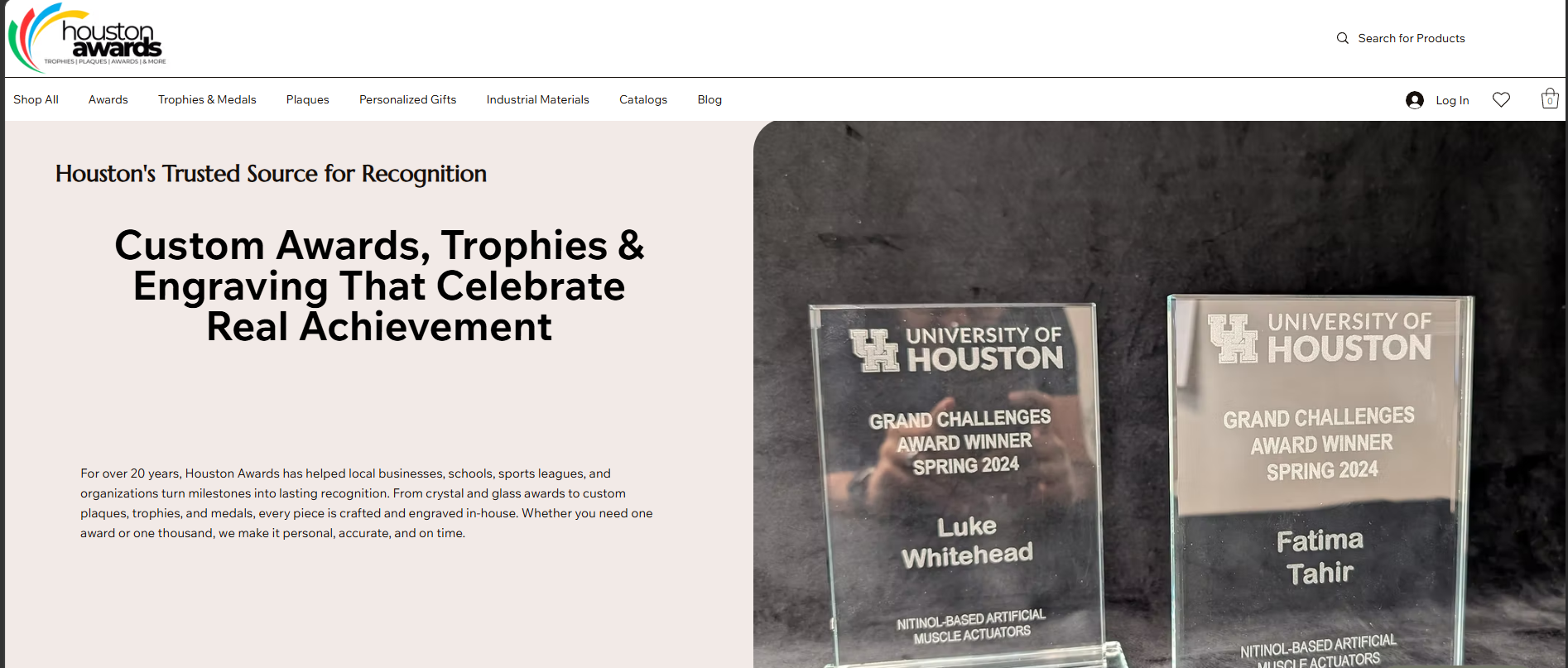 Houston Awards Regional Directory Platform